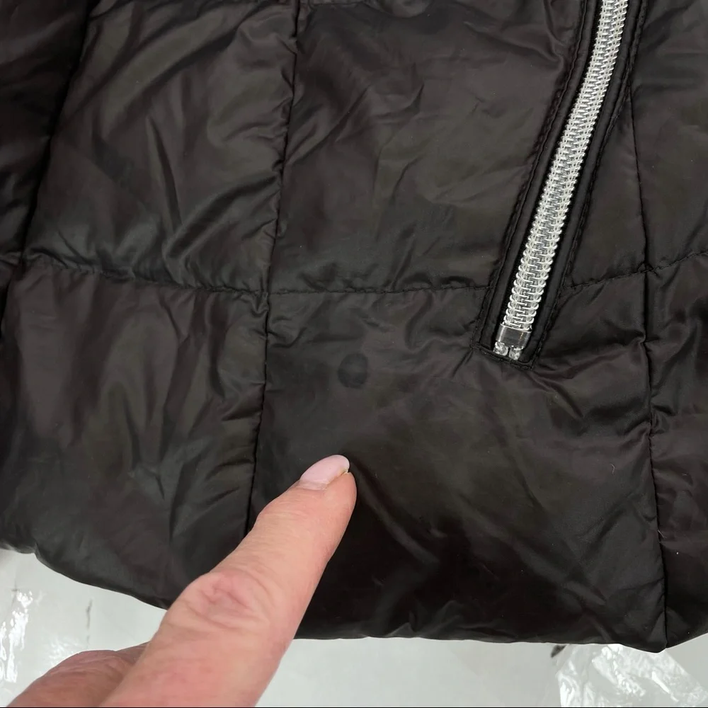 Karl Lagerfeld Down Coat XS Brown - Picture 14 of 15